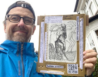 Running Horse drawing