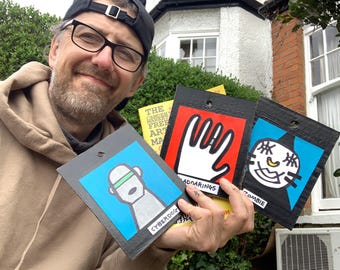 3 x Blond Cards 136 196 360 and booklet