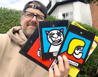 3 x Blond Cards 178 250 403 and booklet