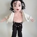 Michael Jackson Knitted Doll Human Figure Star Doll Famous Singer michael-jackson-knitted-doll-human-figure-star-doll-famous-singer