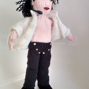 Michael Jackson Knitted Doll Human Figure Star Doll Famous Singer michael-jackson-knitted-doll-human-figure-star-doll-famous-singer