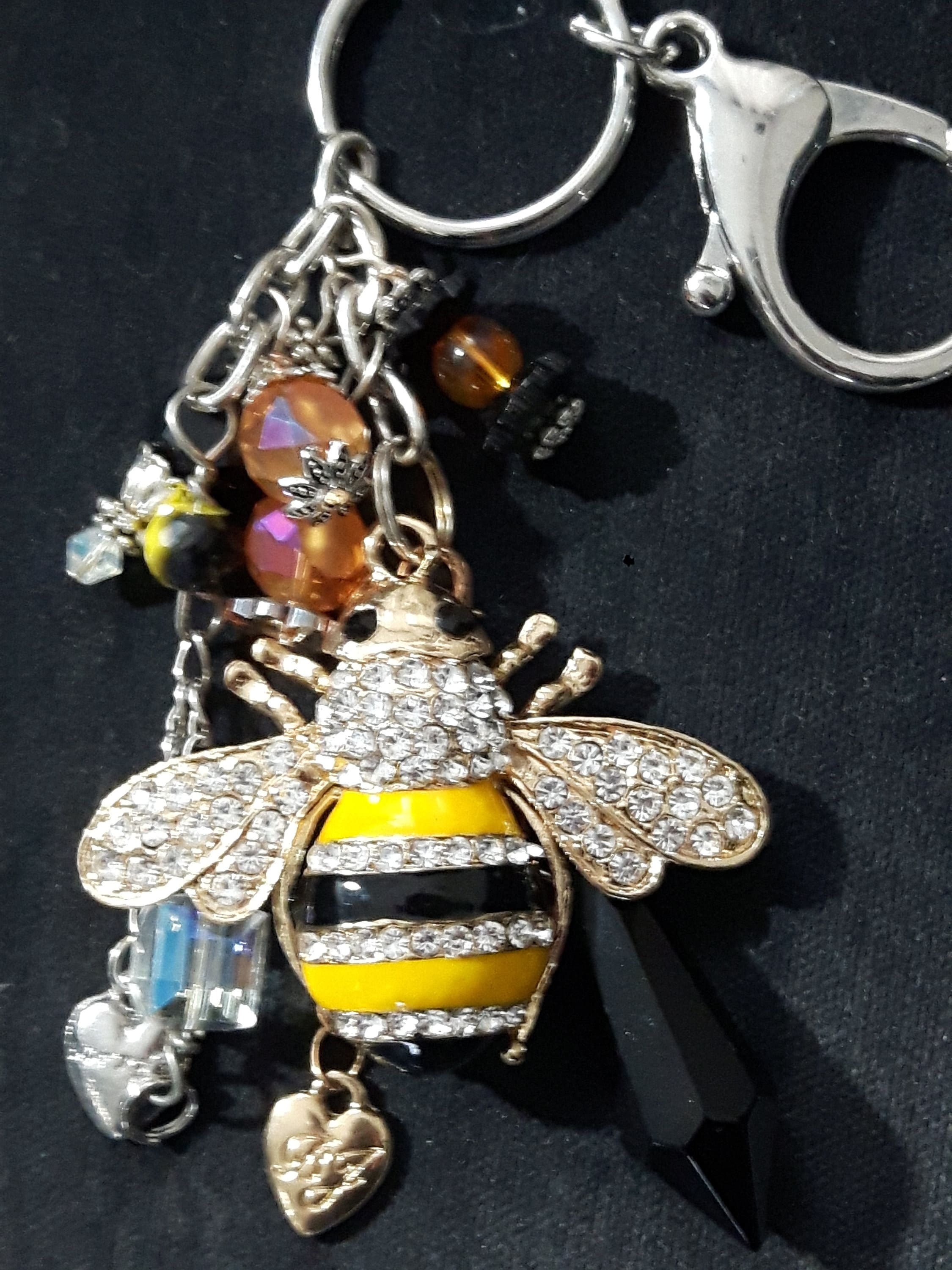 BEE Springtime Bee Yourself Key Ring 