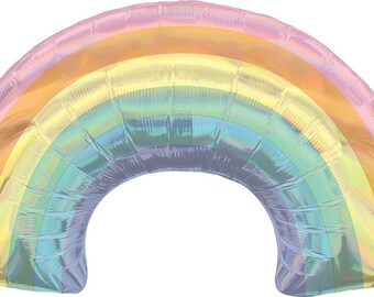 18/" Mylar THOUGHTS and PRAYERS Holgraphic Get Well Balloon