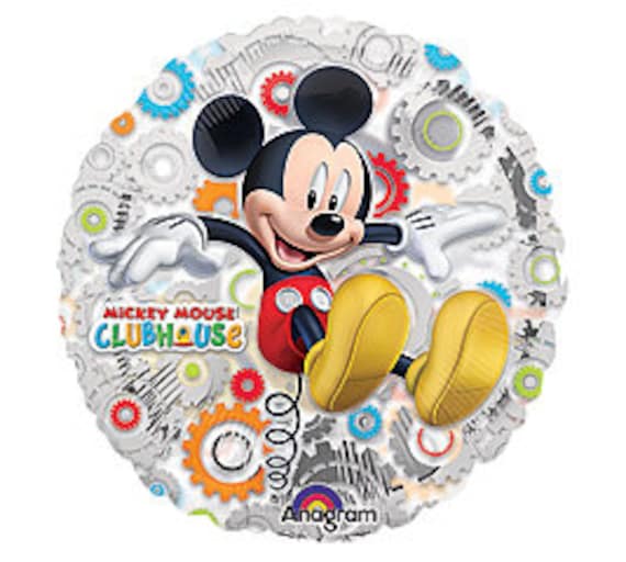 TWO 18 Mickey Mouse portrait foil balloon FAST SHIP party decoration