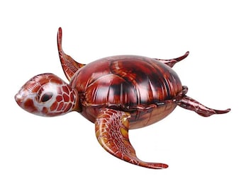 35&quot; Sea Turtle Foil Balloon, air-fill only, Tropical party decoration, birthday, under the sea decor, Free and FAST SHIP