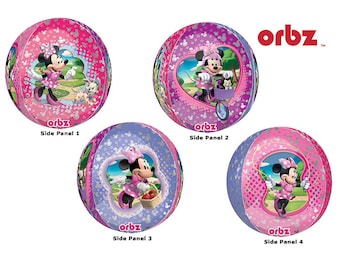 16" ORBZ Minnie Mouse foil balloon, party decoration, FAST SHIP