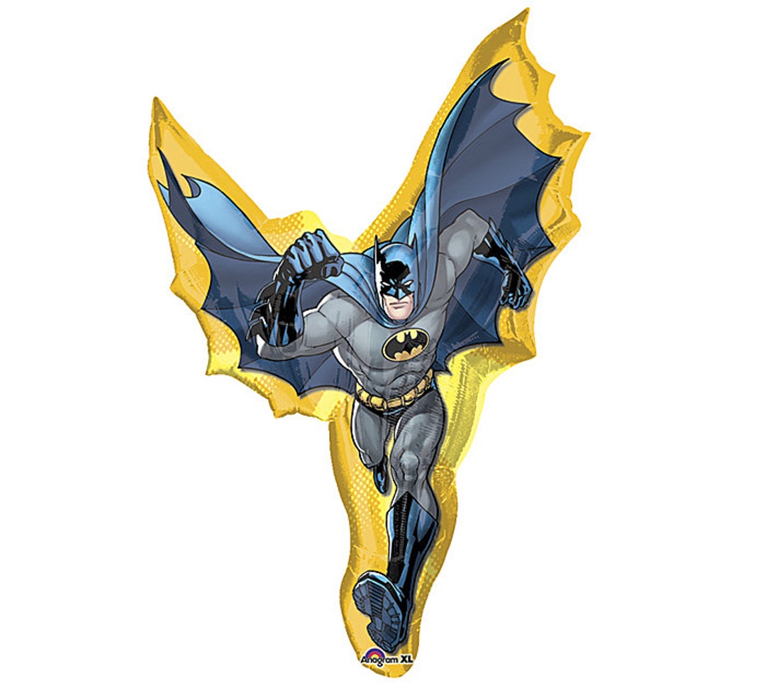 Globo de lámina en forma de cuerpo de Batman de 39 - Etsy México