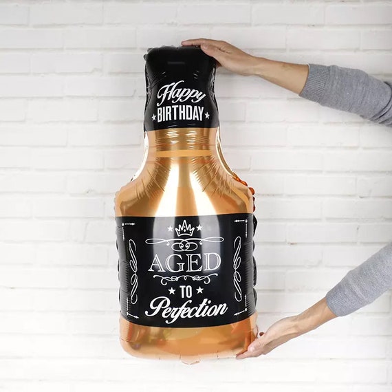 Whisky Bottle Foil Balloons Aluminum Balloon Whiskey Bottle