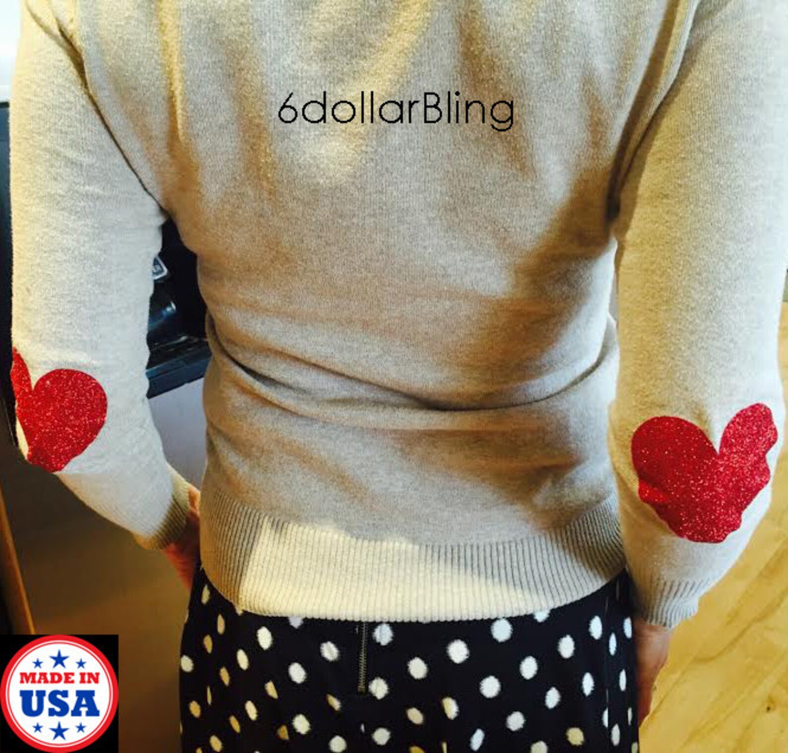 Glitter Iron on Transfer Elbow / Knee Patches HOT Make Etsy