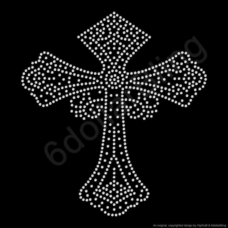 Rhinestone iron on