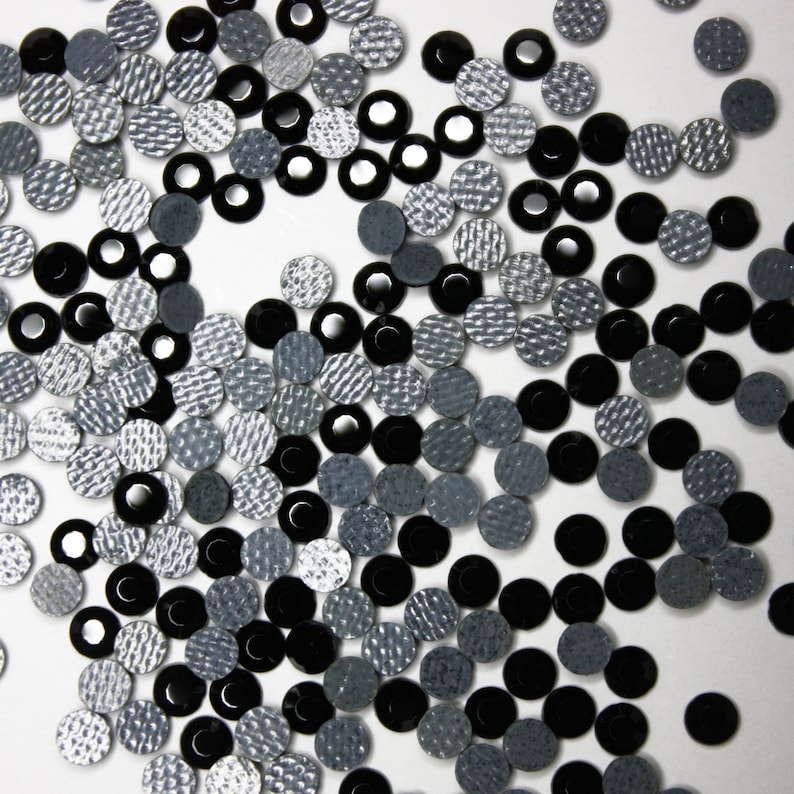 ss10 3mm size Loose 10 gross Jet Black color 50 gross bag Hotfix Rhinestones