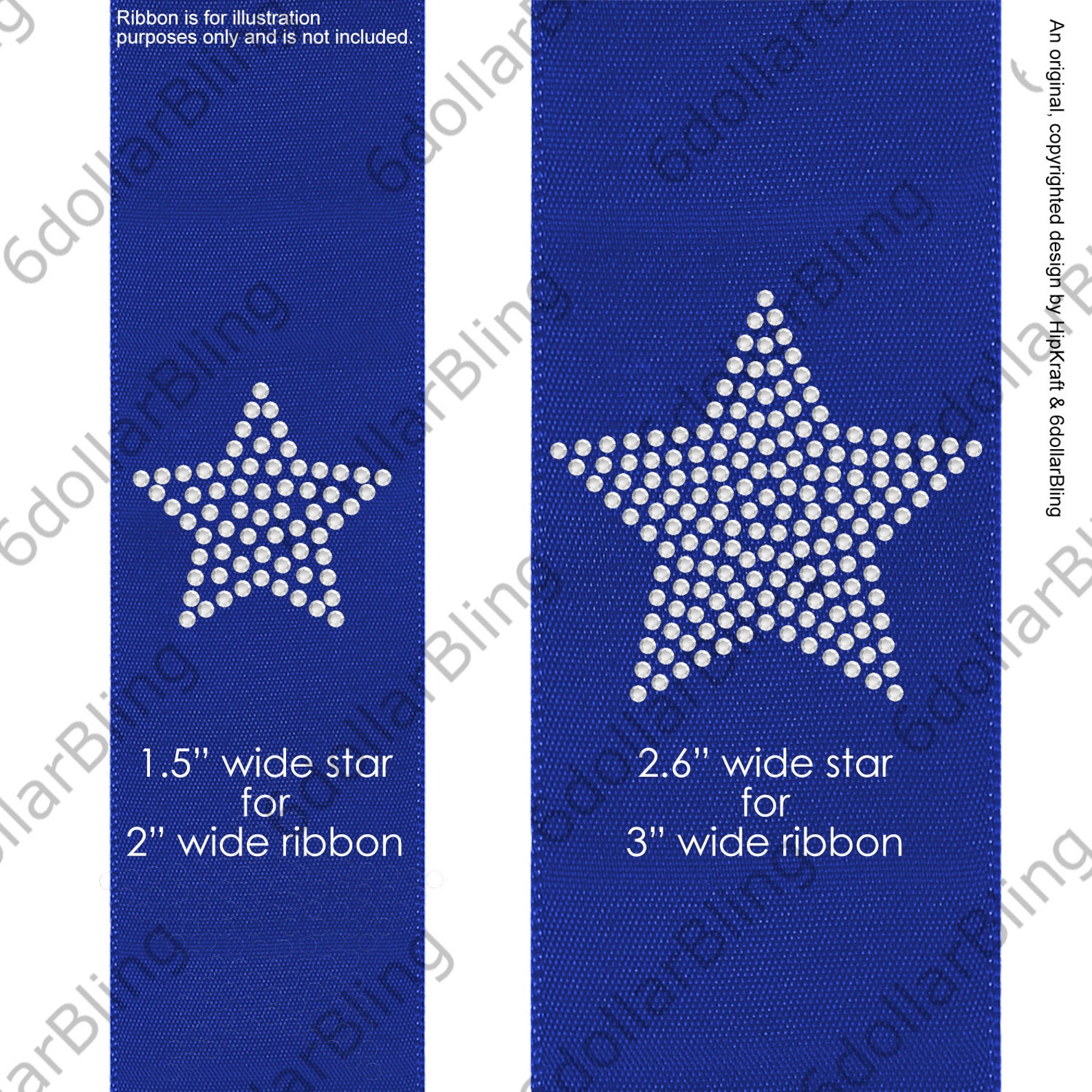 Small Stars Rhinestone Iron-on Crystal Various Bling Hotfix Sparkle ...