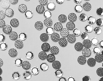 Hotfix Rhinestones, Loose - ss10 / 3mm size, Crystal / Clear / Diamond color, 10 gross, 50 gross bag