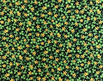 ST. PaTRiCK’S DaY, FieLDS oF SHaMRoCKS, CLoveR, CoTToN, FaBRiC BY THe YaRD