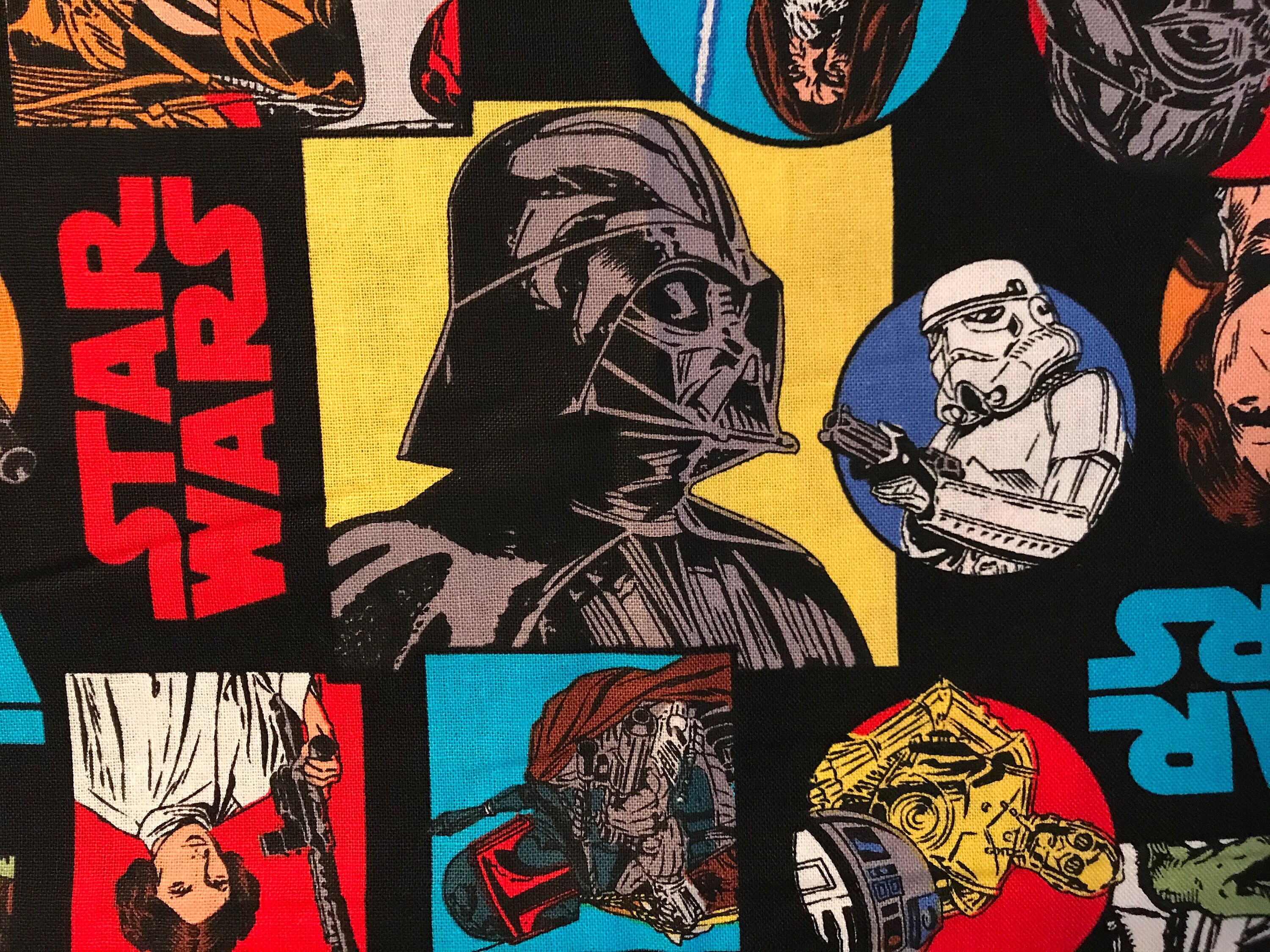 Star Wars Vader Spotlight Half Yard Bundle, Camelot Fabrics