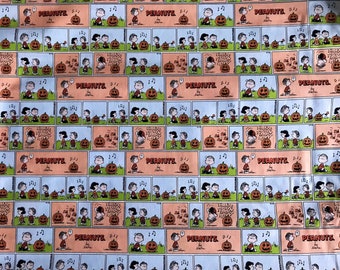 Springs Creative, Halloween Comics, Charlie Brown, Snoopy & Friends, Quilt Shop Cotton