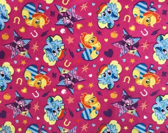 Springs Creative, My Little Pony, Rainbows, quilt shop Cotton Flannel