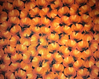 Brother Sister Design Studio, Fall, Harvest Fields of Pumpkins, Sold By the Yard