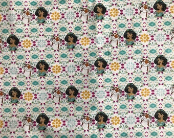 Springs Creative, Aladdin’s, Princess Jasmine and Rajah, Quilt Shop Cotton, Fabric-Sold by the Yard