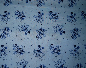 Springs Creative, Disney's, Mickey and Minnie Mouse Happy Times, Sold by the Yard, 100% cotton