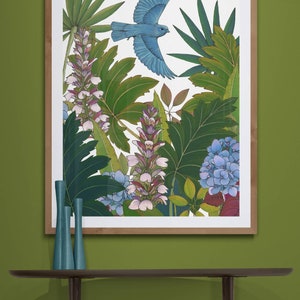 Imprimé floral fine art