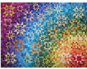 Pattern for the rainbow quilt