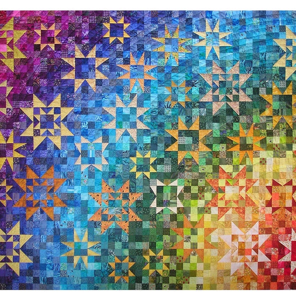 Pattern for the rainbow quilt