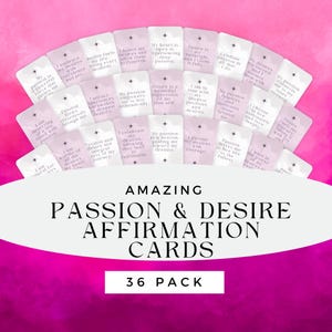 Passie, verlangen, dagelijkse inspiratie, liefde, romantiek, romantisch, Bevestigingskaarten eigenliefde, Affirmatiekaarten voor vrouwen, intieme kaart, bruids