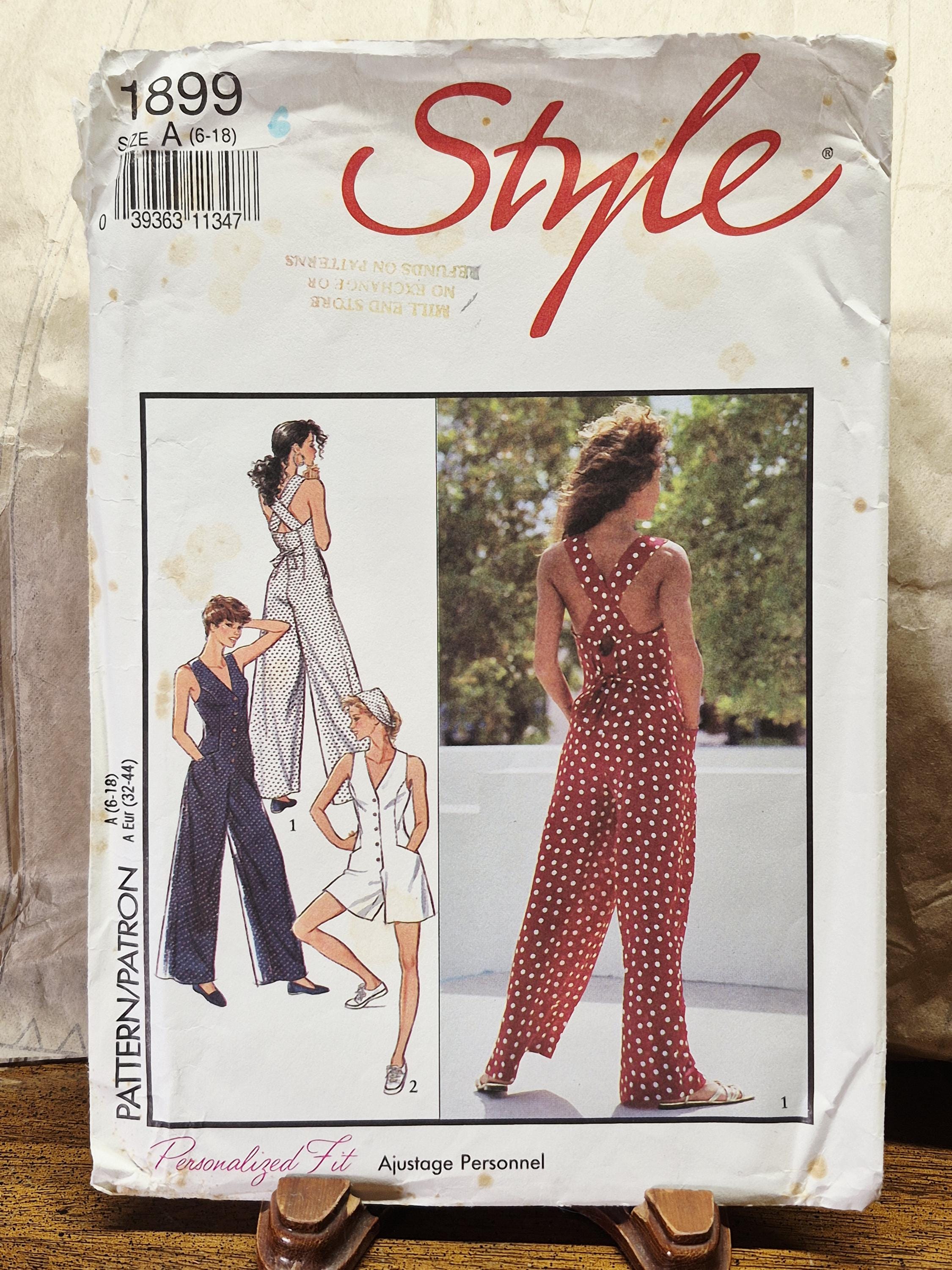 1990s Vintage Style Sewing Pattern - Etsy