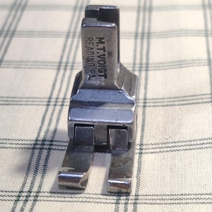 True Vintage M.T. Voigt Compensating Foot Attachment for Industrial Sewing Machine