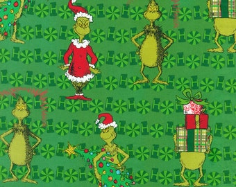 grinch crib sheet