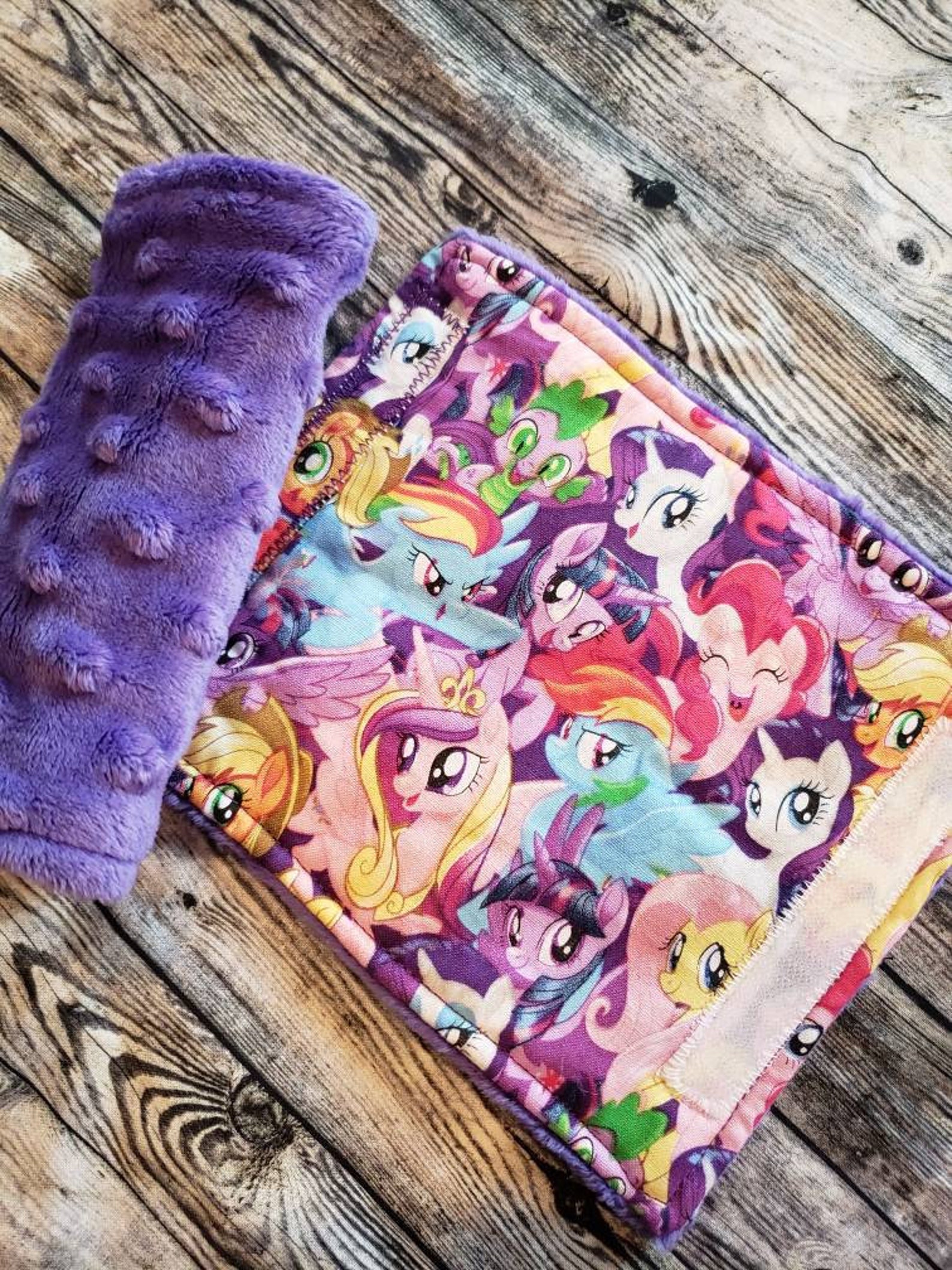 My Little Pony Car Seat Strap Covers Reversible Custom Made Etsy
