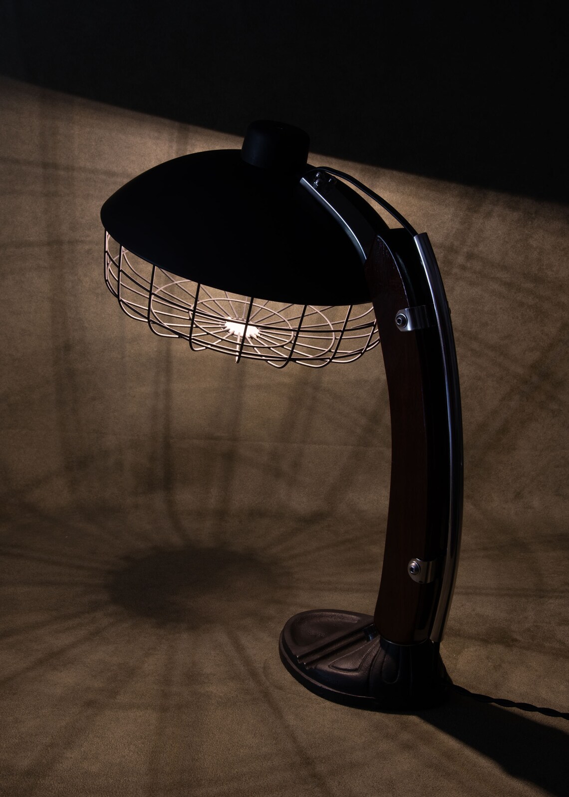 Vintage GE Radiant Heater Desk Lamp/table Lamp Etsy