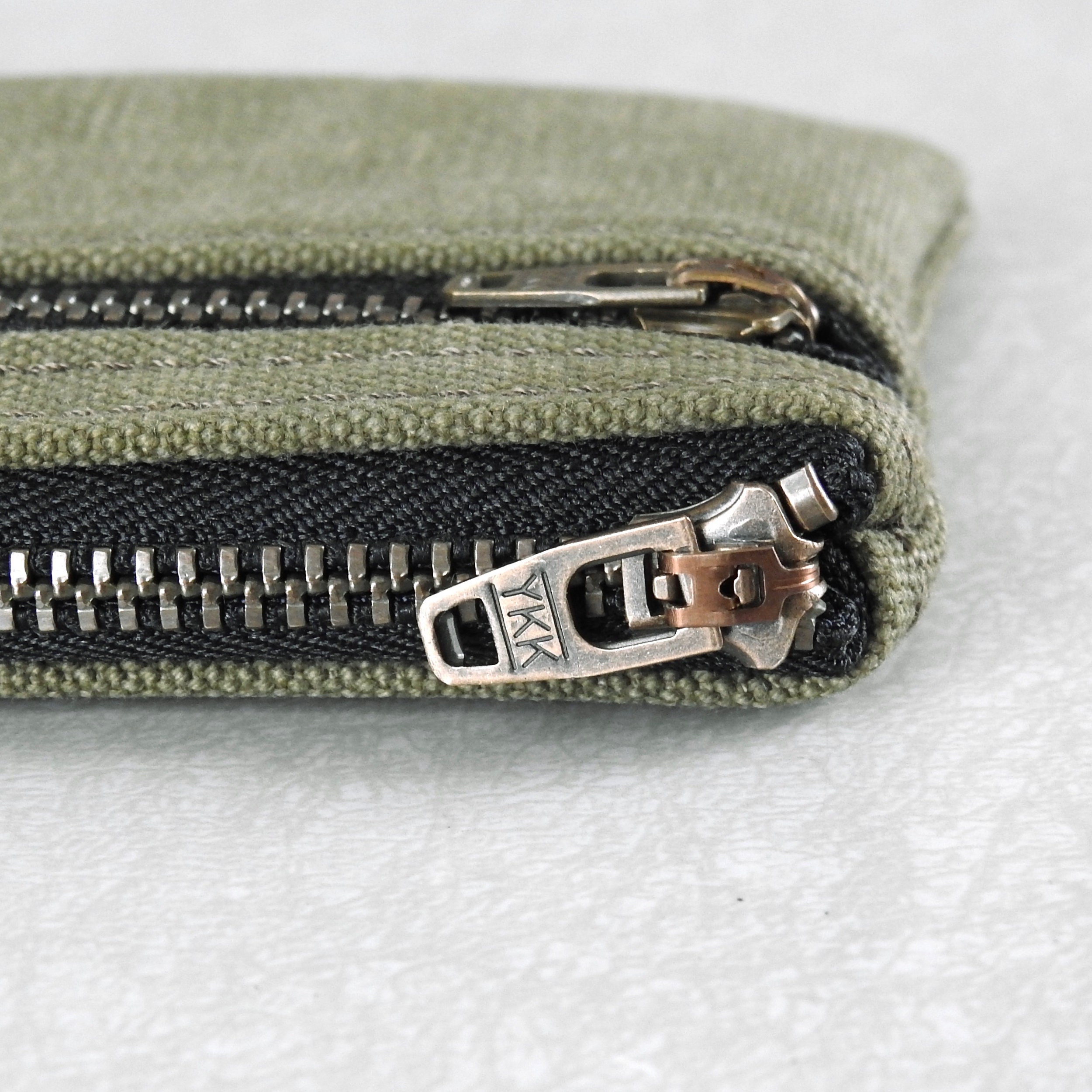Vintage 101th Airborne Insignia Unisex Canvas Coin Purse Wallet Coin Purse Canvas Zipper Wallet