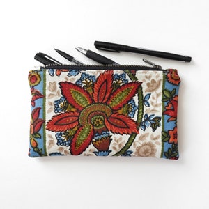 Pencil Case Aesthetic, Floral Pencil Pouch, Cottagecore Pencil