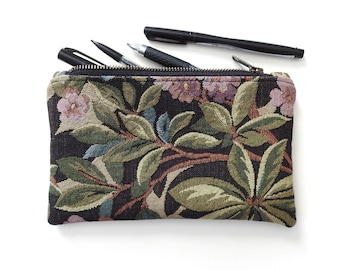 Botanical Pencil Case, Medium Zipper Pouch