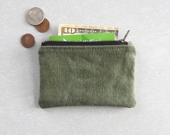 Flag Unisex Canvas Coin Purse Wallet Coin Purse Canvas Zipper Wallet M16 Come And Take It 