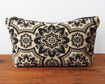 Neceser de tapicería, neceser de tela vintage