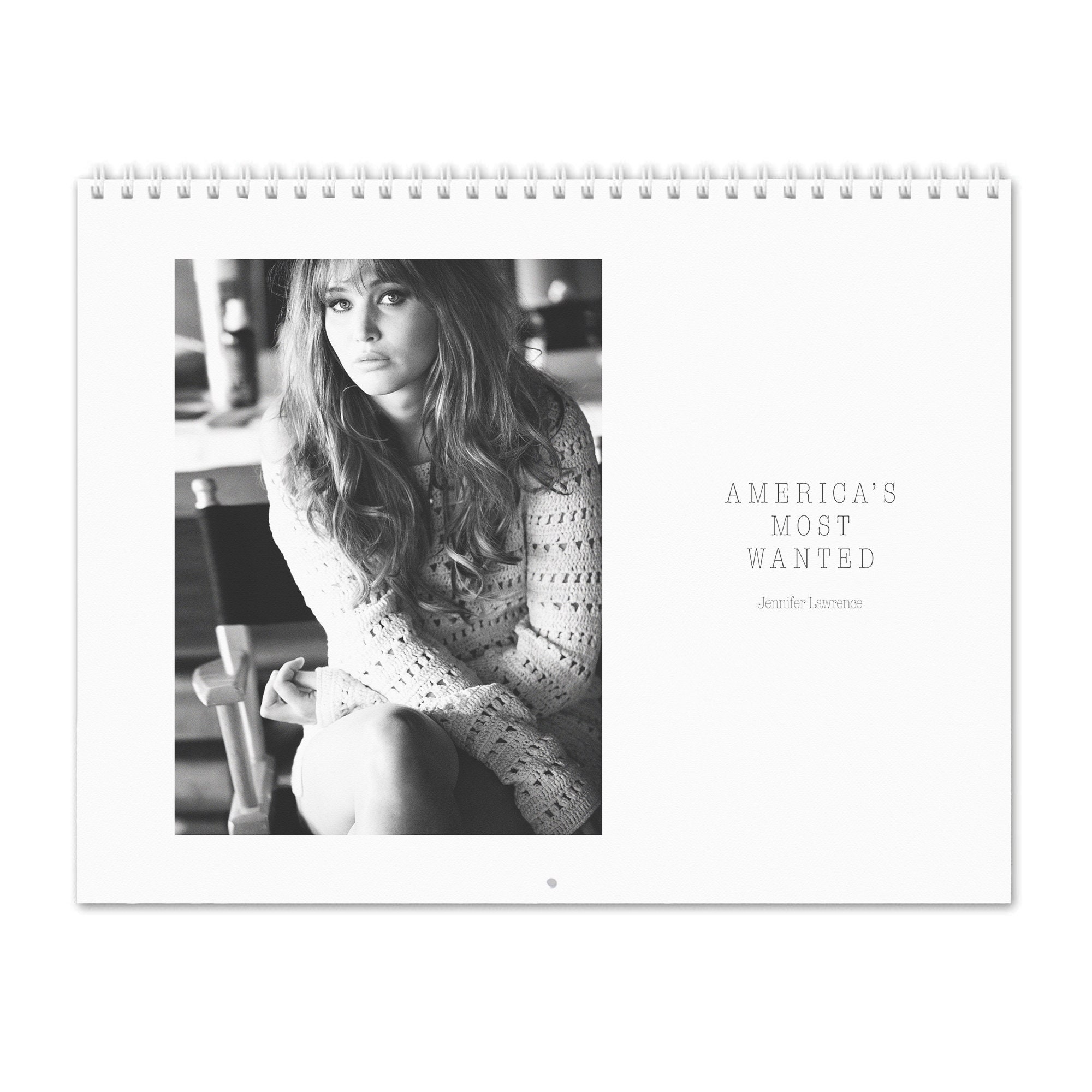 Jennifer Lawrence Vol.1 2022 Wall Calendar Etsy