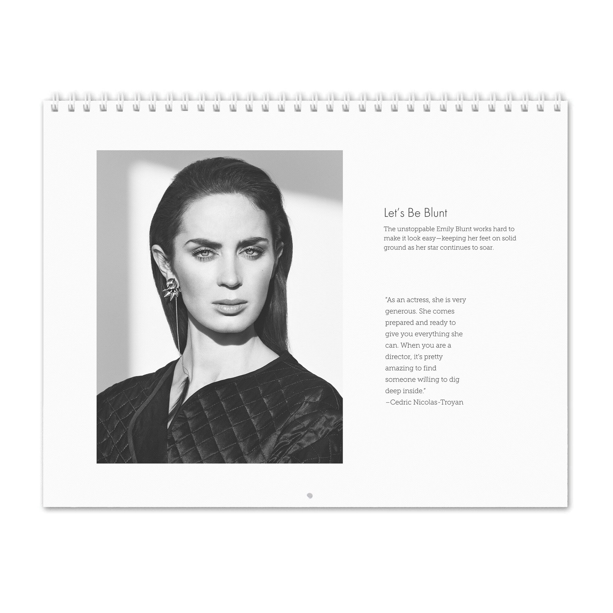 Emily Blunt Vol 1 2022 Wandkalender Etsy