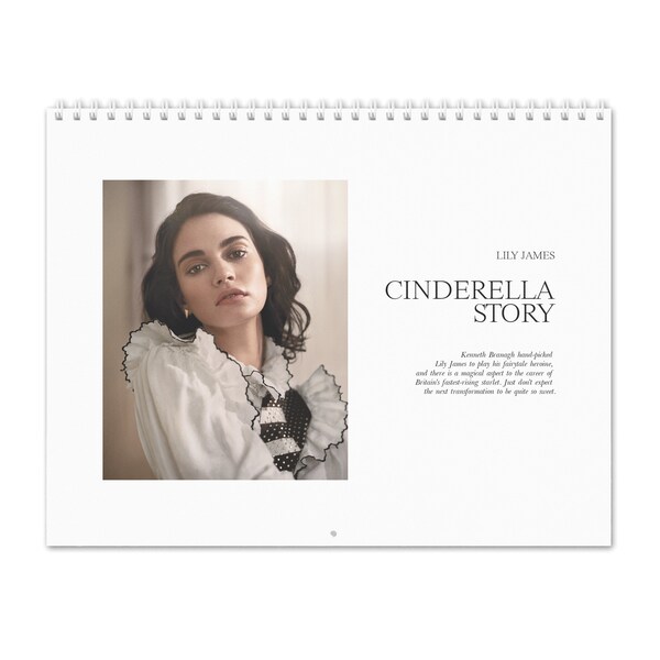Lily James Calendar - Etsy
