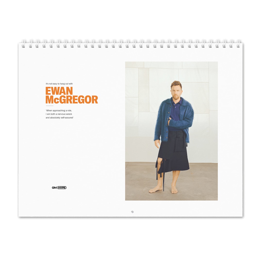 Ewan Mcgregor Vol.2 2025 Wall Calendar Etsy