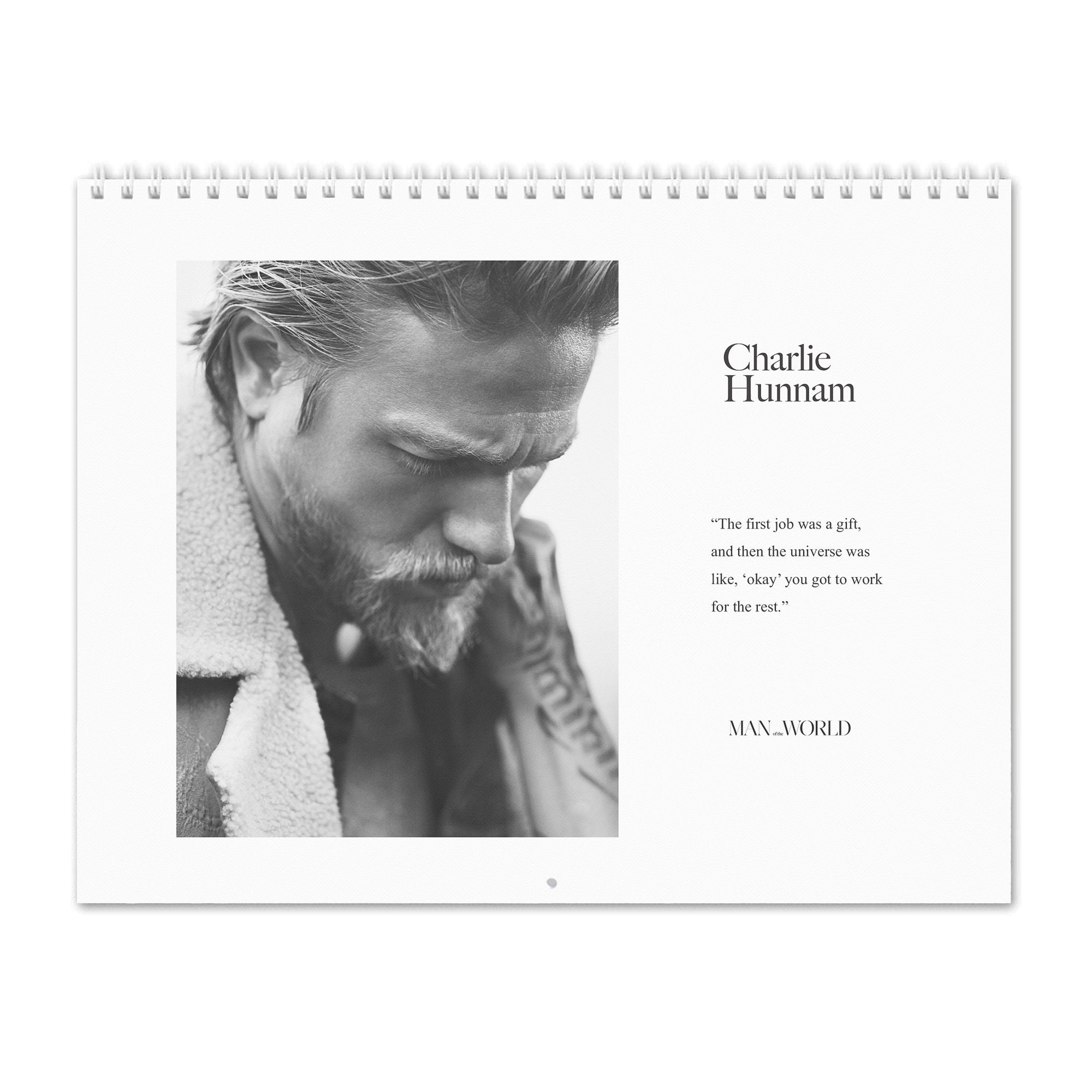 Charlie Hunnam Vol.1 2022 Wall Calendar | Etsy