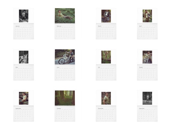 Pitt Calendar 2022 Brad Pitt Vol.1 2022 Wall Calendar | Etsy Canada