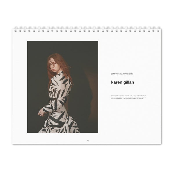 Karen Gillan Vol.1 - 2024 Wall Calendar