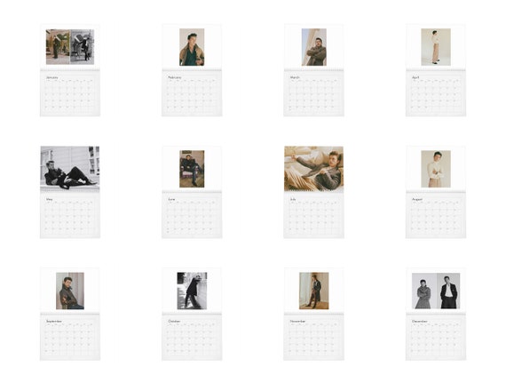 Tom Holland Vol.2 2022 Wall Calendar | Etsy Uk