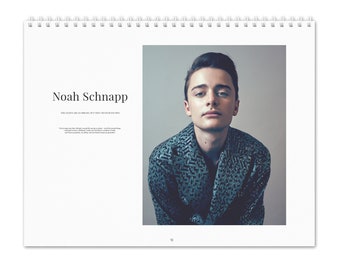 Noah Schnapp Vol.1 - 2024 Wall Calendar