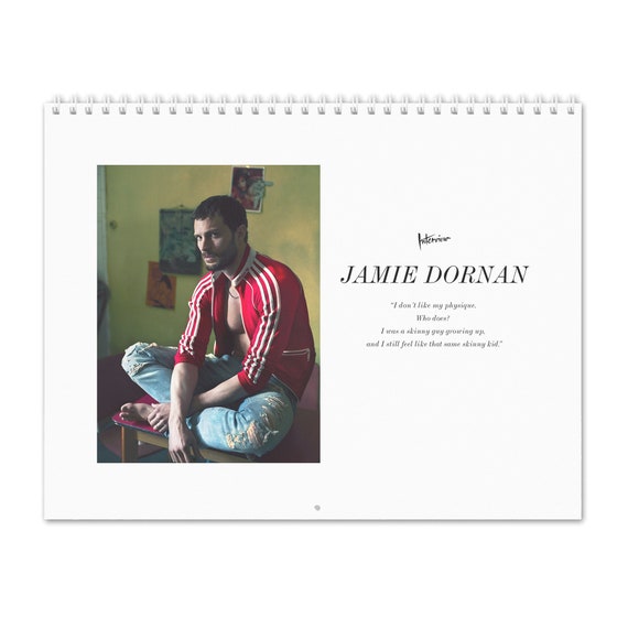 Jamie Dornan Vol 1 2021 Wall Calendar Etsy