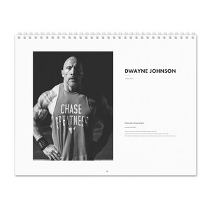 Dwayne Johnson Vol.1 2025 Wall Calendar - Etsy
