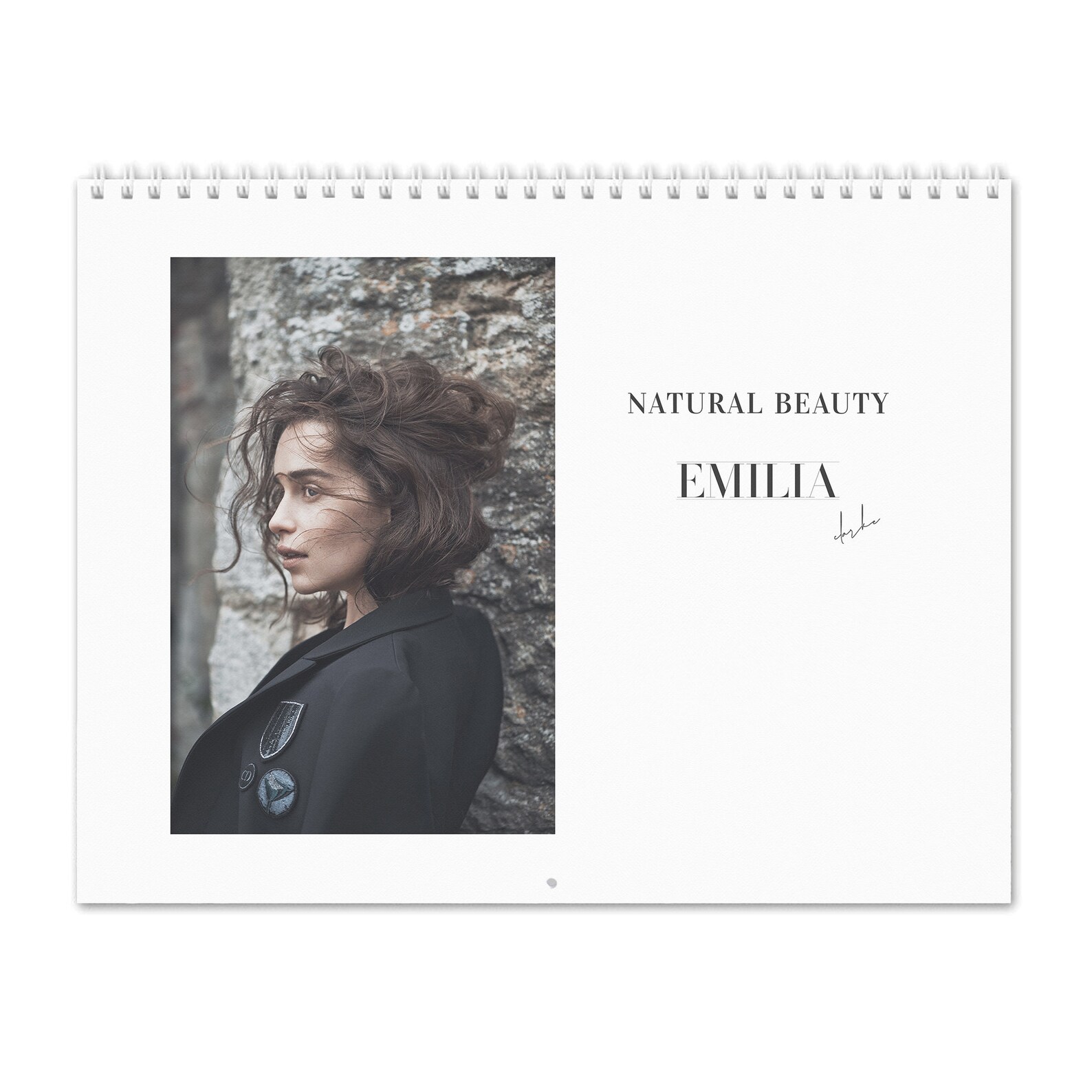 Emilia Clarke Vol.4 2022 Wall Calendar Etsy